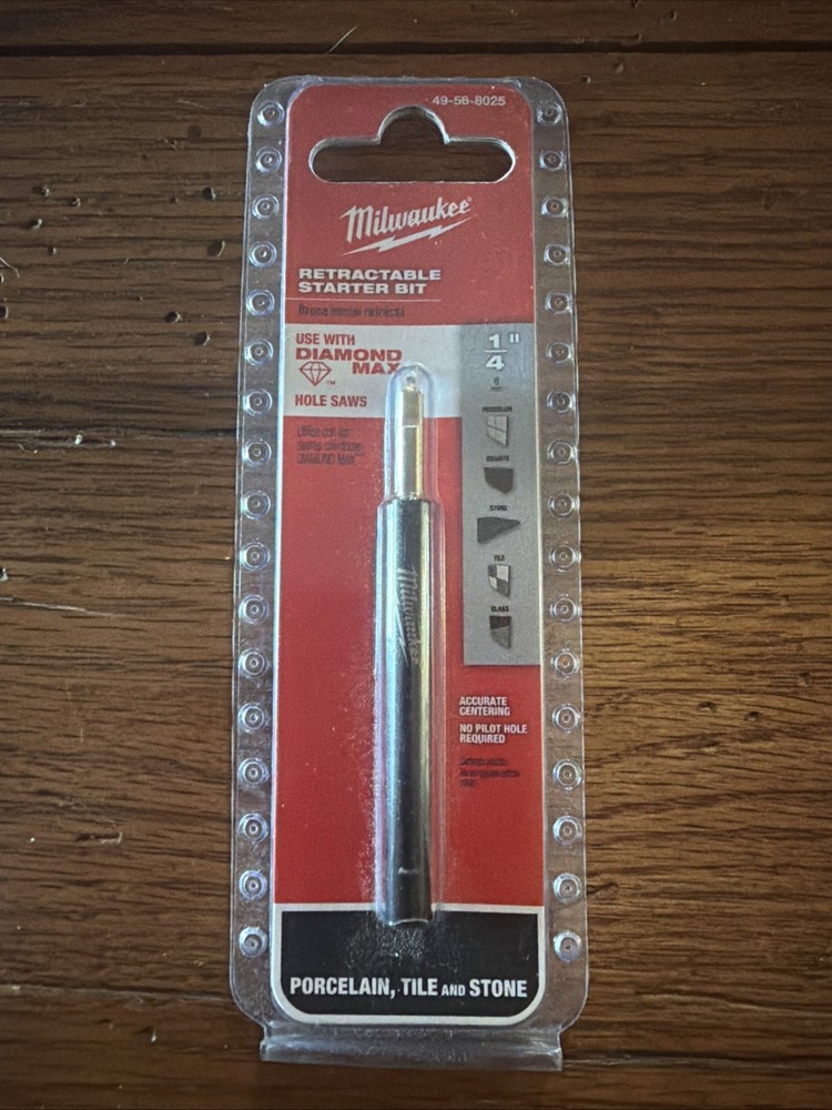 Milwaukee Tool 49-56-8025: Retractable Starter Bit