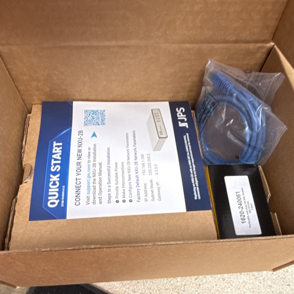 JPS NXU-2B RoIP Gateway 5190-200000 Network Extention Unit