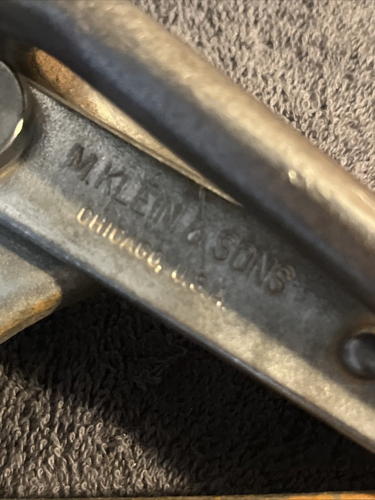 Vtg M Klein & Sons 4-67 Bell System Cable Wire Puller Max 5000 Lbs Type B