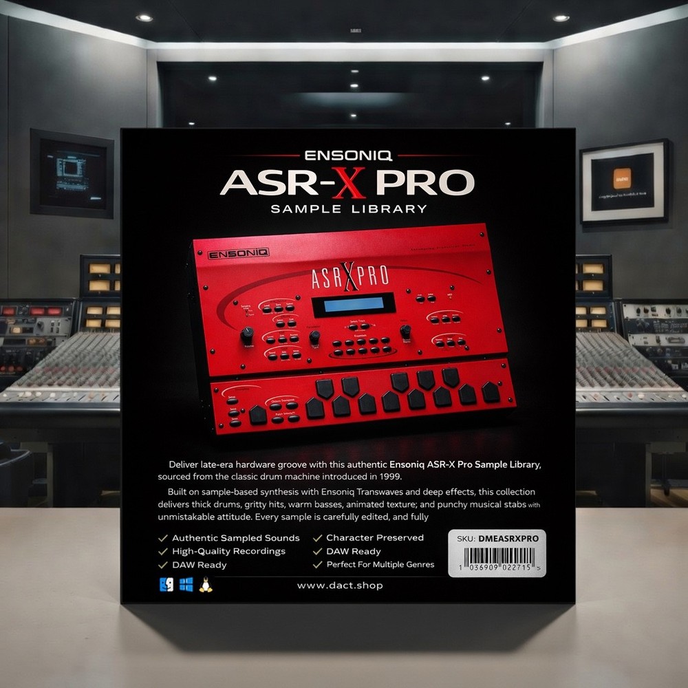 Ensoniq ASR-X Pro Drum Machine Sample Library