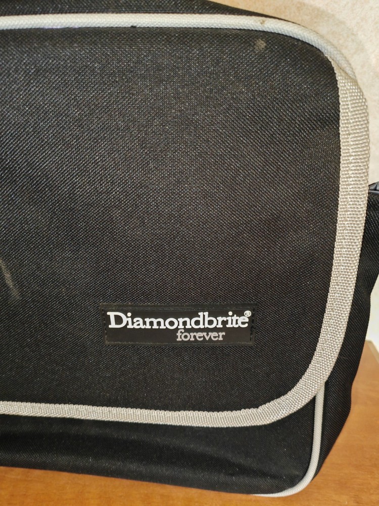 Diamondbrite Car Cleaning Kit Storage Bag - Empty Black Carry Case