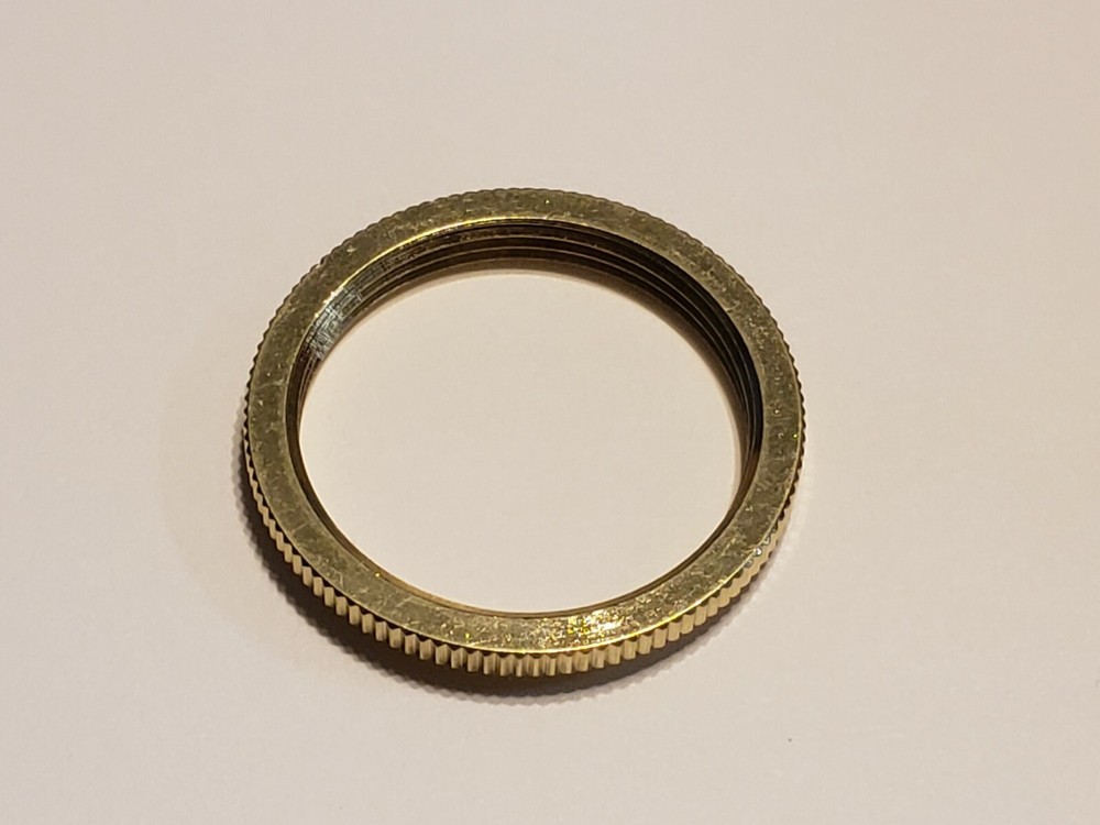 SOLID BRASS UNO RING FOR UNO THREADED SOCKETS NEW 40295JB