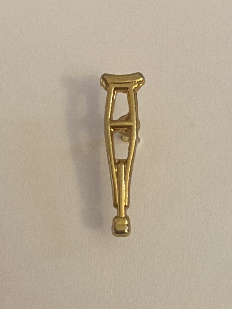 Shriners Crutch Lapel Pin P196