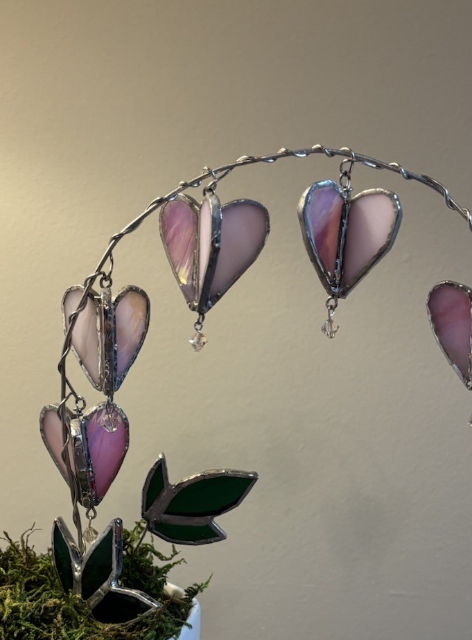 Stained Glass Bleeding Heart