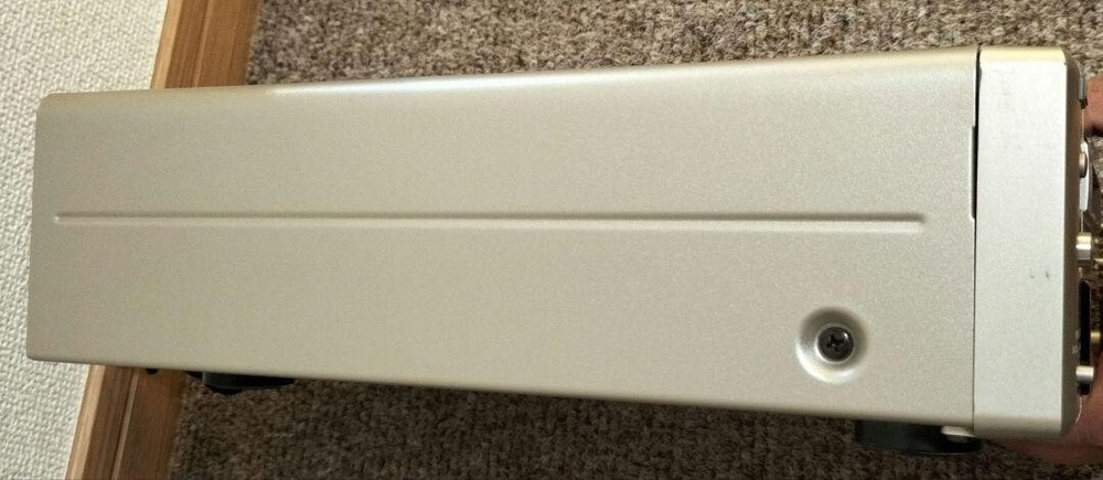 DENON DMD-M10 Mini Disk MD Deck Recorder Silver Good