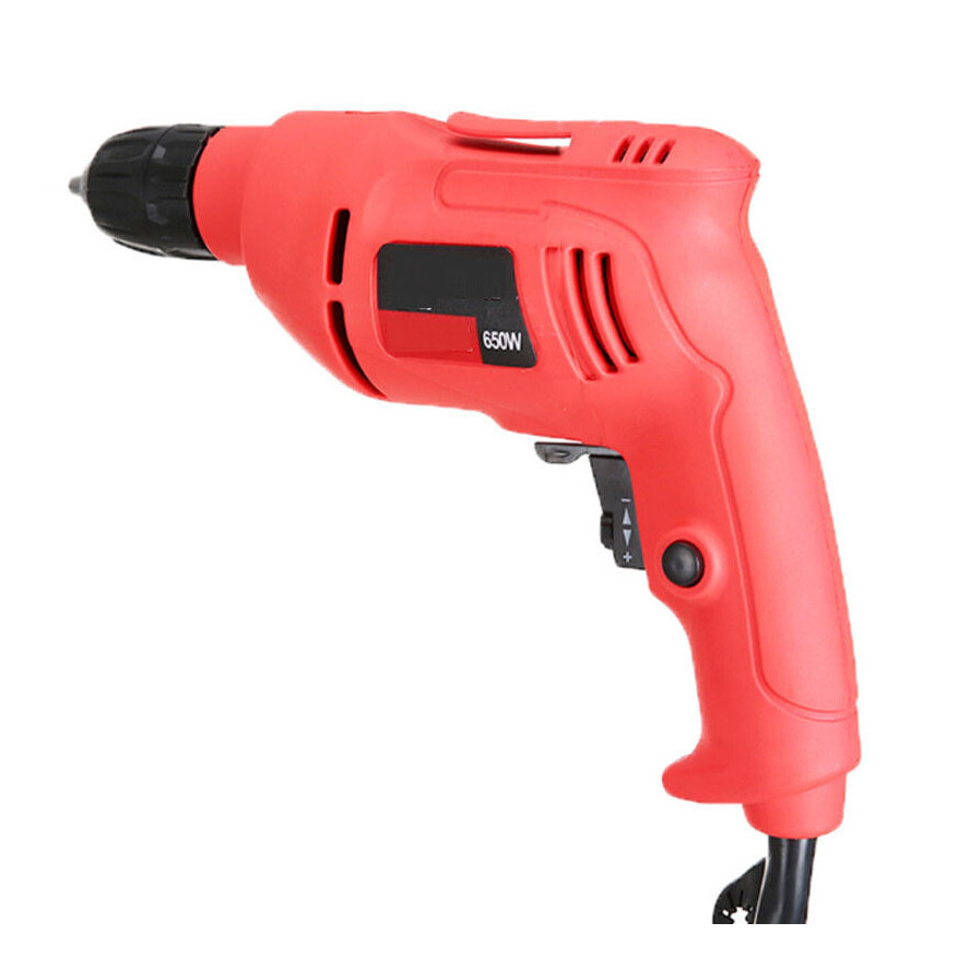 Portable Hand Drill Forward and Reverse Speed Adjustable Electric Drill Power
