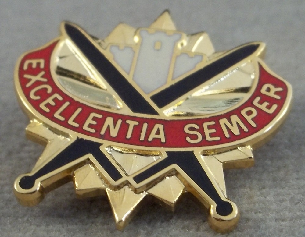 US Army 221st Support Battalion Unit Crest Insignia - G - 23