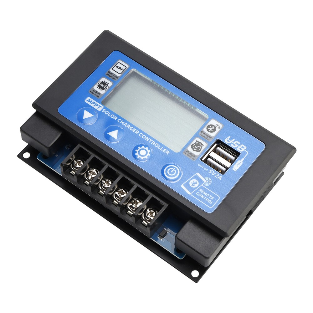 30A Embedded MPPT Solar Controller WIFI Bluetooth APP Intelligent Solar Control