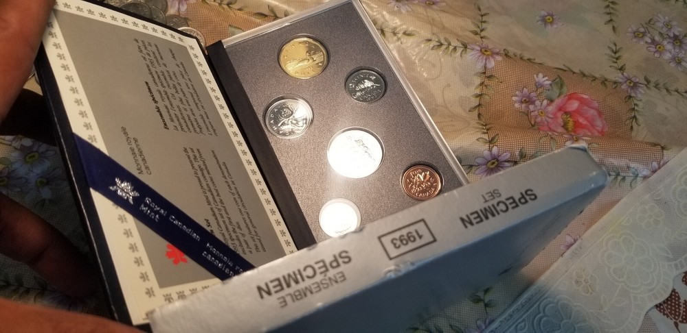 Canada 1993 Specimen Mint Set.