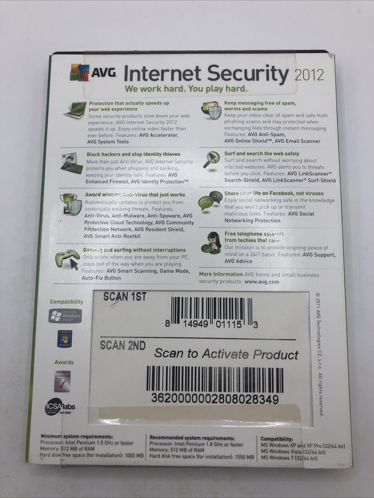 AVG INTERNET SECURITY 2012