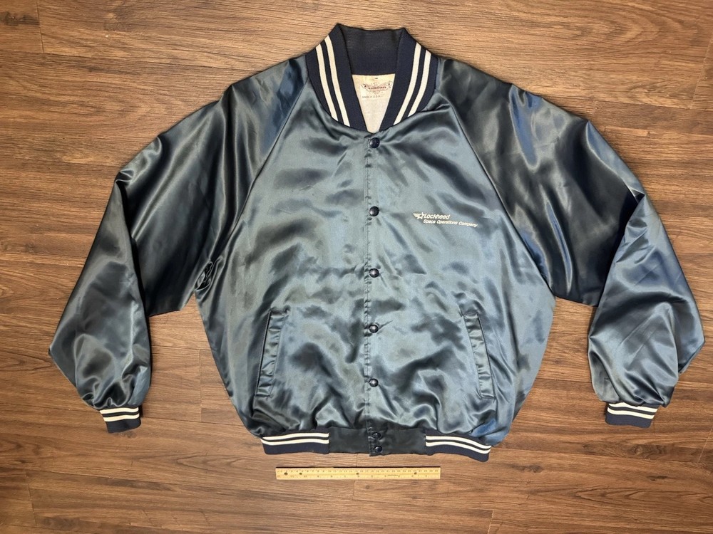 Vintage Lockheed - Space Shuttle Satin Jacket