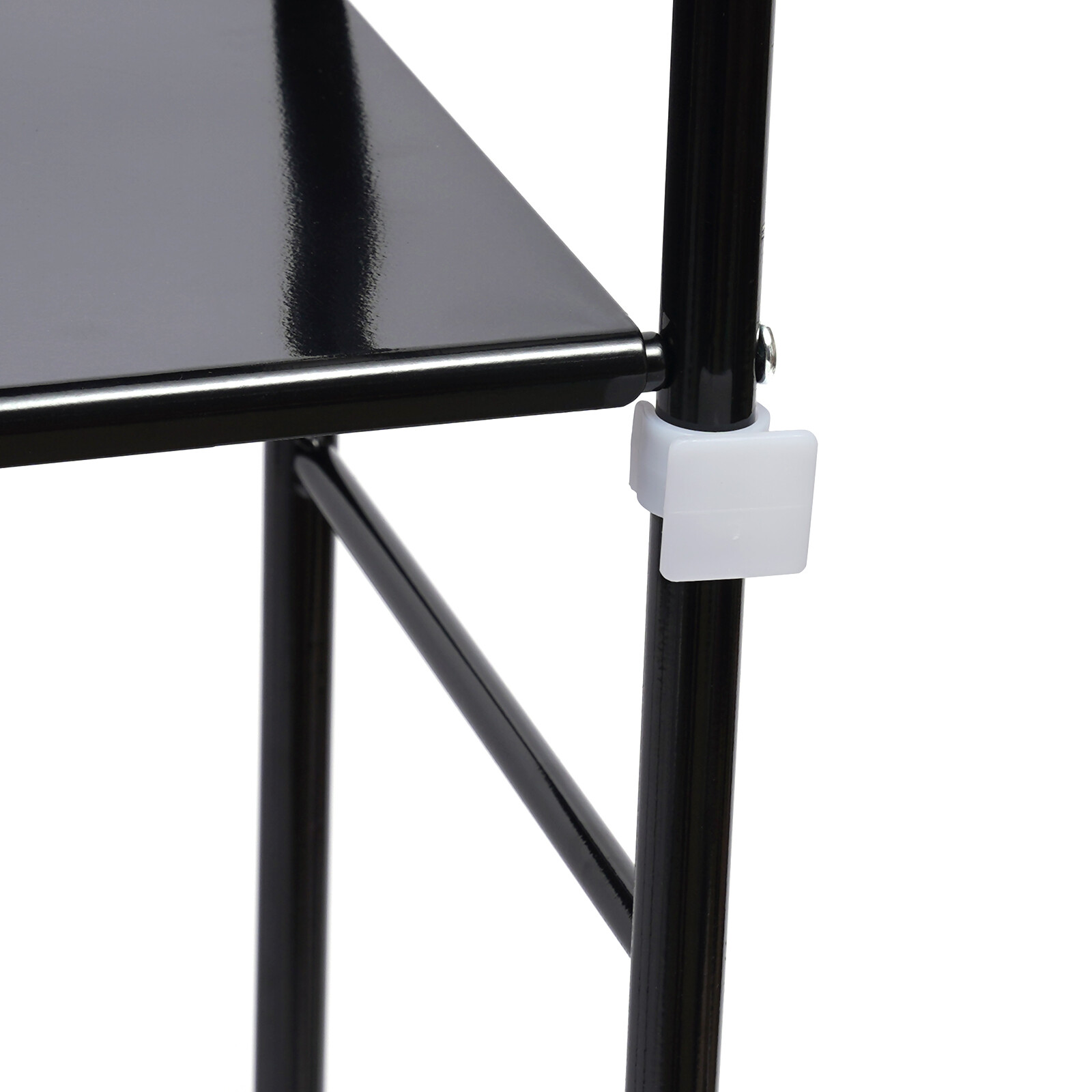 Over The Toilet Storage Rack 4-Tier Metal Bathroom Shelf Space Saver Organizer