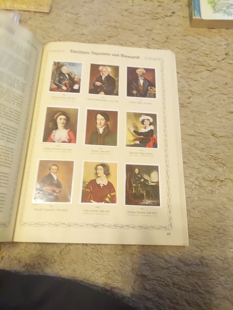 Ww1 German Card Book Completed