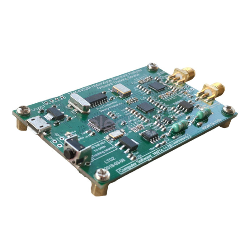 35MHz-4.4GHz USB Spectrum Analyzer Tracking Source Analysis Tool Signal Source