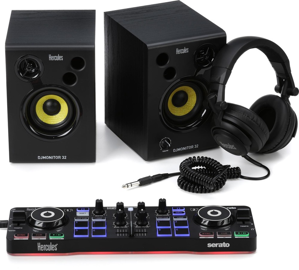 Hercules DJ DJ Starter Kit - Complete DJ System