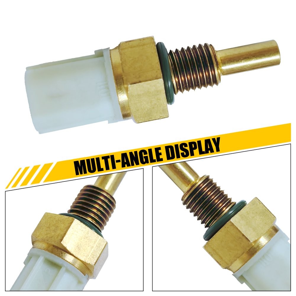 White Engine Coolant Temperature Sensor Fits Acura RL TL TSX MDX RSX Replace Kit