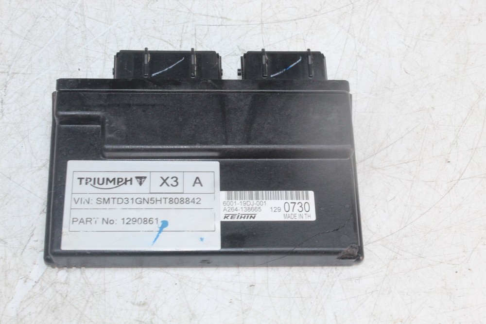 16-17 Triumph Street Twin Ecu Computer Controller Unit Black Box Ecm Cdi