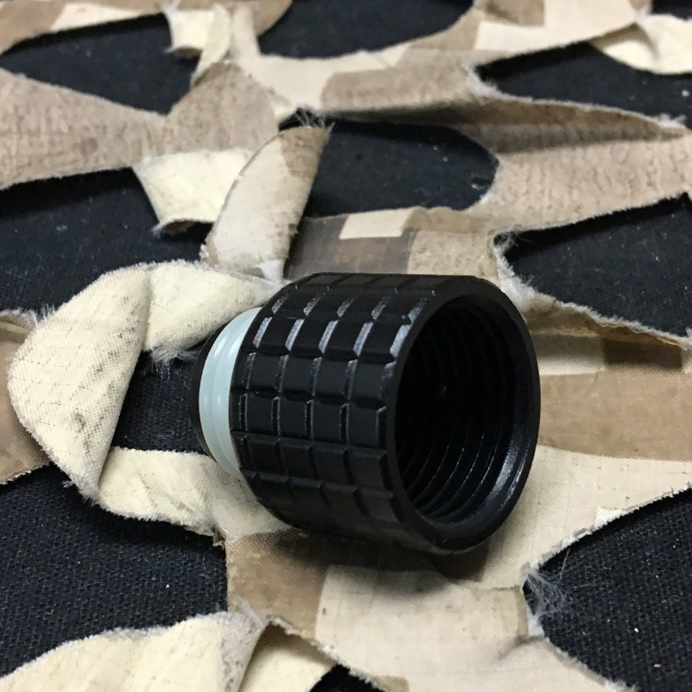 HK Army Paintball Tank Thread Guard Protector - Black