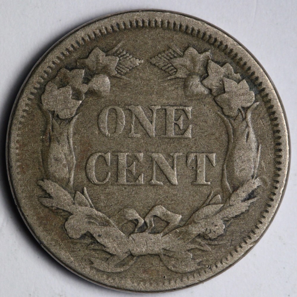 1858 SL Flying Eagle Cent Penny XF E120 ZTEM