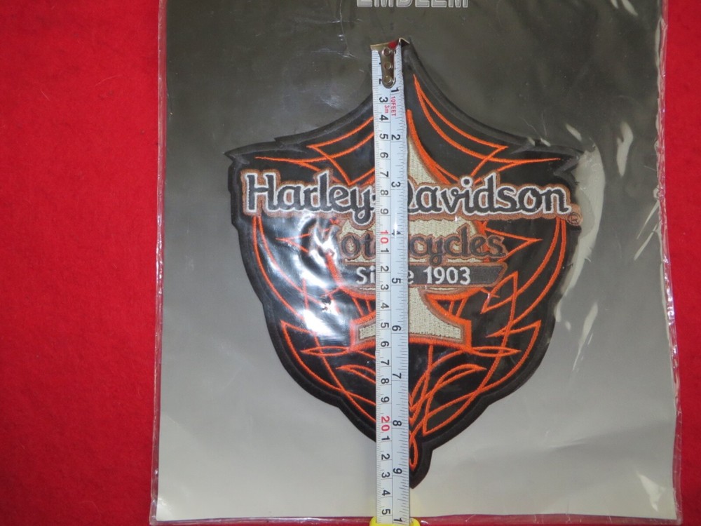 Harley Davidson Large Shield "Since 1903" Emblem Patch for Jacket - 8.5" X 9"
