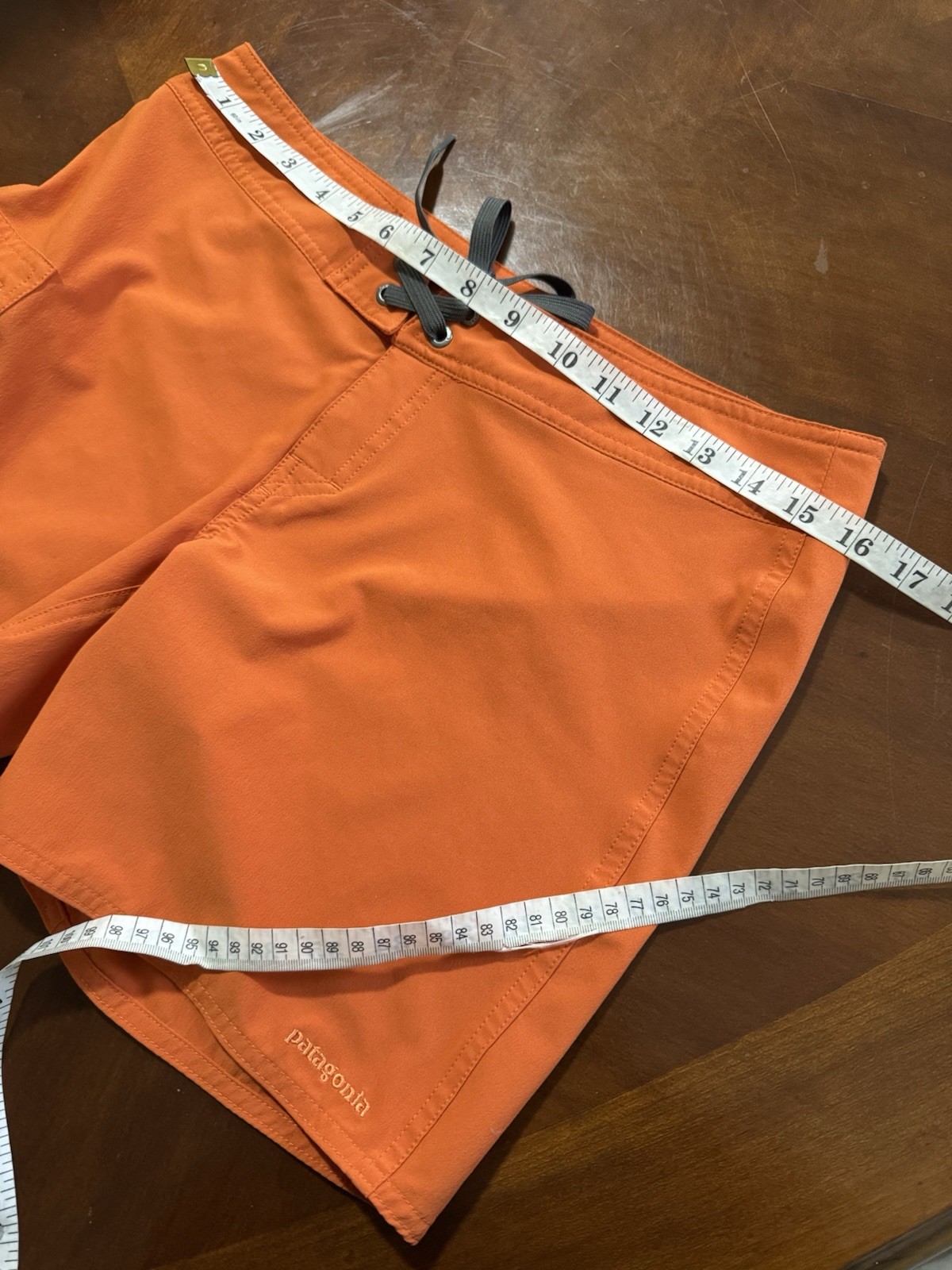 Patagonia Women’s Meridian Board Shorts Size 6 Orange