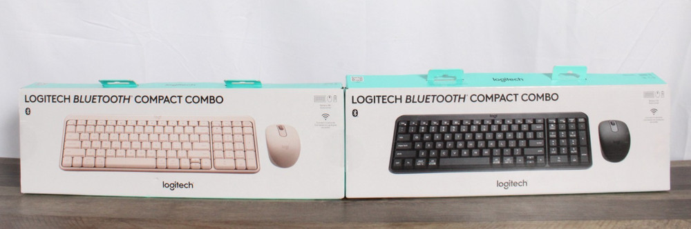 Logitech Bluetooth Compact Combo - Pink Or Black: Wireless Technology 920-013509