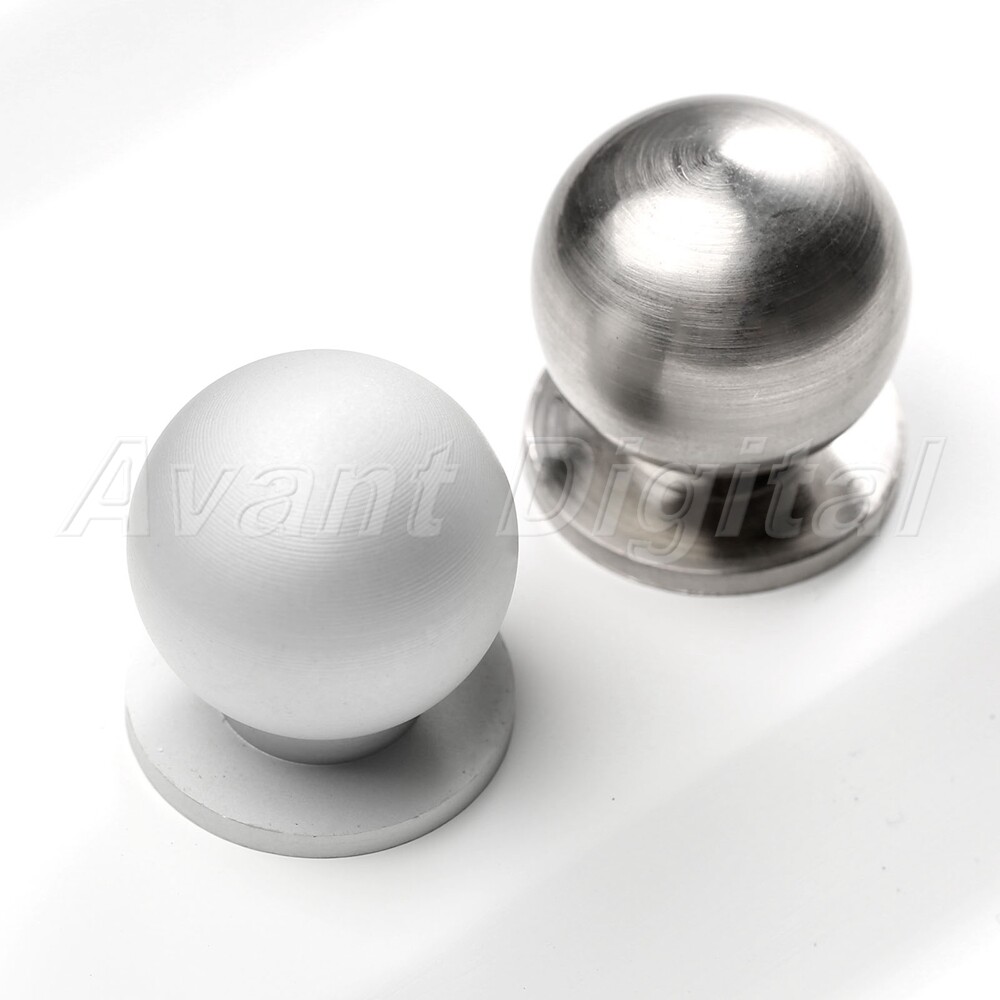 Round Ball Alloy Handle Cabinet Dresser Drawer Wardrobe Cupboard Door Pull Knobs