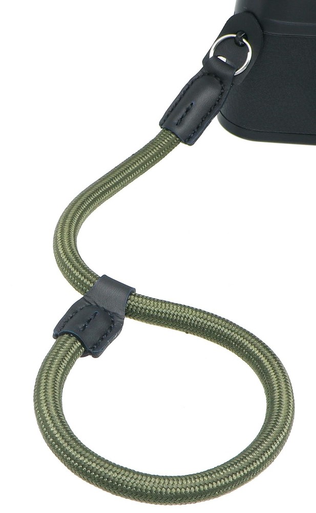 Quick Release Camera Hand Strap Adjustable Climbing Rope Green