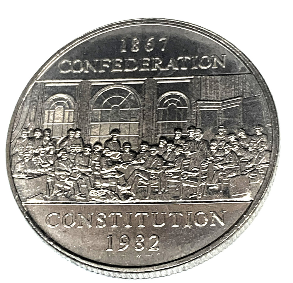 # C7469    CANADA  COIN,   ONE DOLLAR  1982   UNC