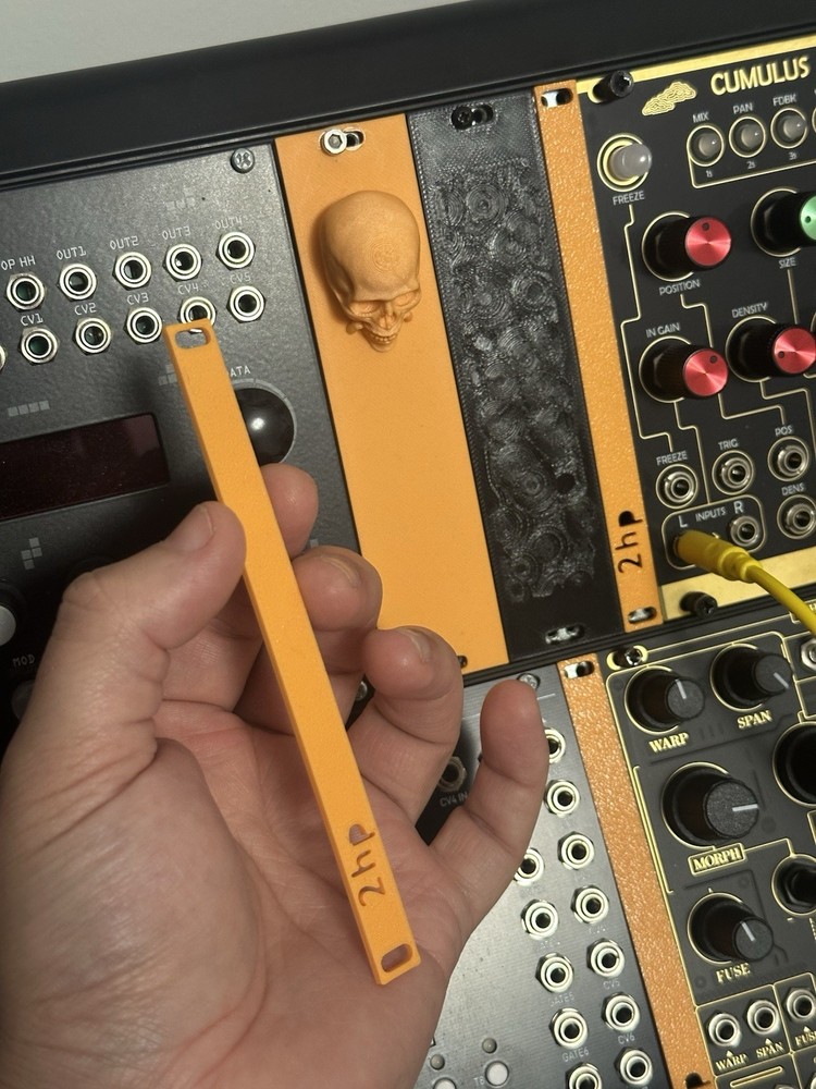 Eurorack blanks selection 2hp/6hp