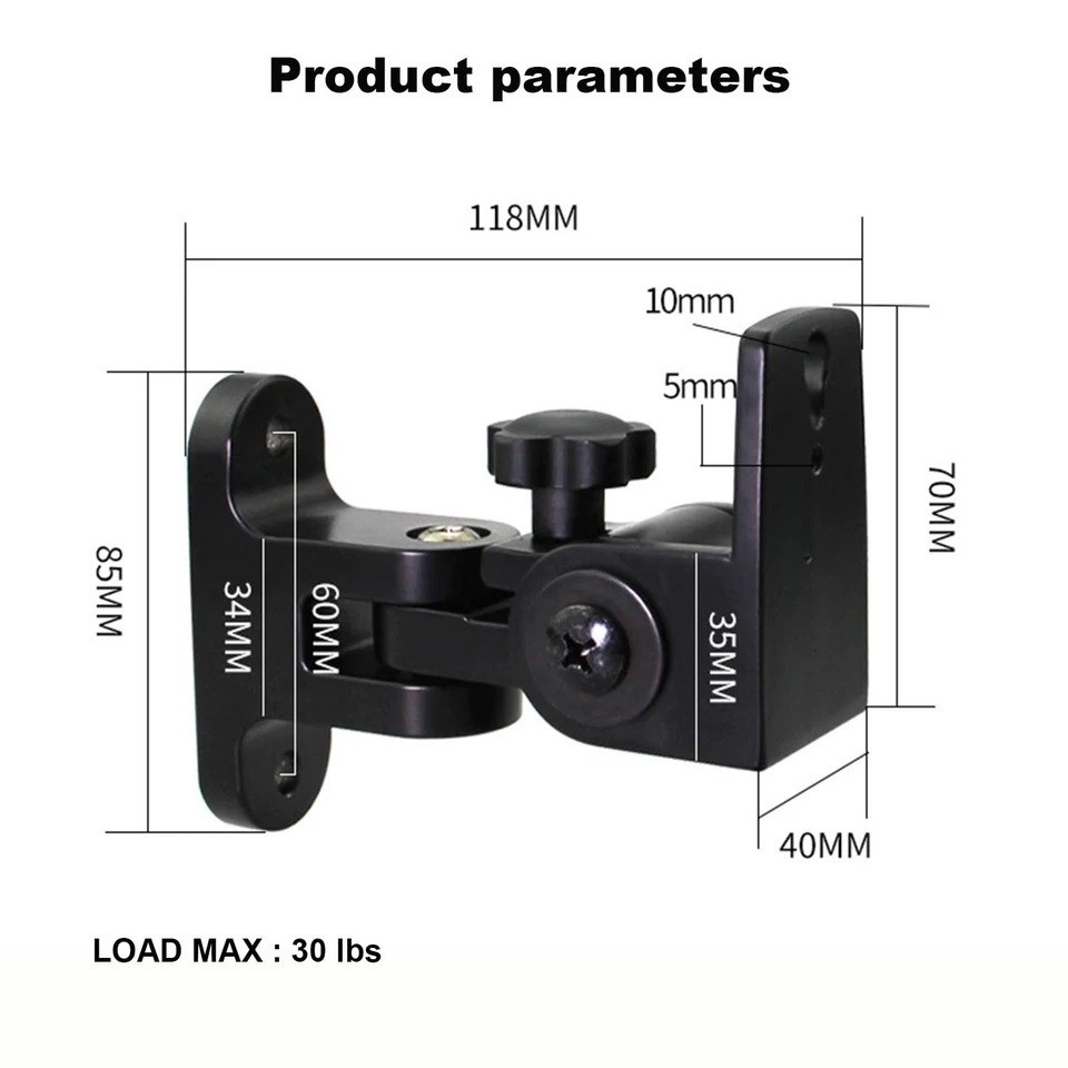 Weida Speaker wall mount - 4 mounts! NEW!