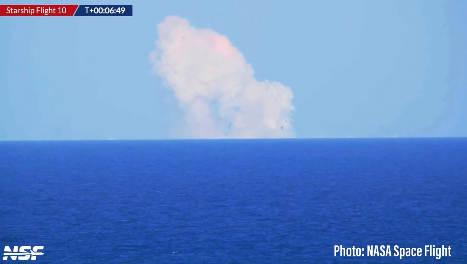 SpaceX Starship Flight 10 Super Heavy Booster Blue Ablative Relic Cork & Patch