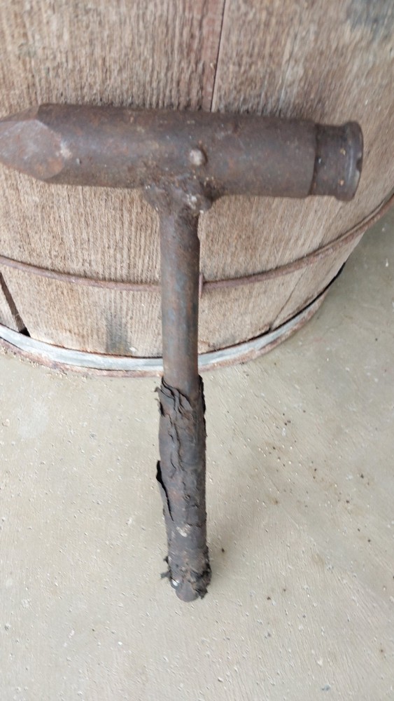 Vintage Hammer Made From Mining Bit.and 90s Mining Bit Box