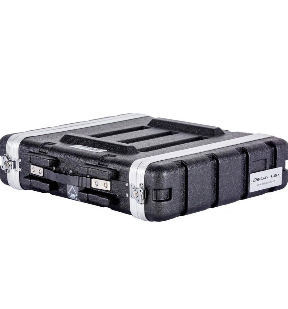 Deejay LED 2U Space ABS Molded Case for 19" Amplifier, Equalizer & DJ Effects