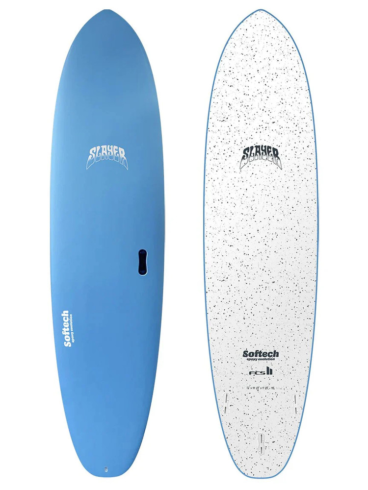 Surf Hardware International Flo Softech Epoxy Board 2022 Slayer Clear Sky 7'6"