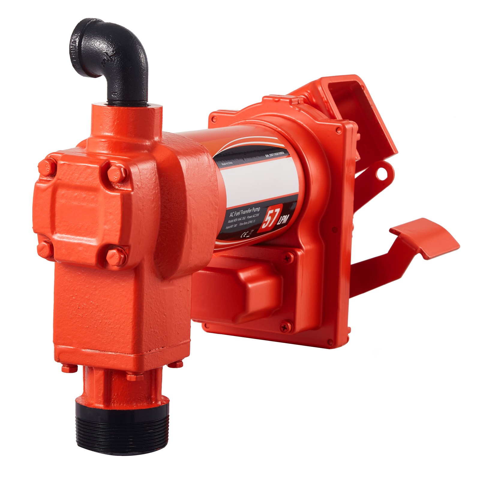 Uimoso Electric Fuel Transfer Pump 110V for Diesel, Oil, and Kerosene, 15 GPM