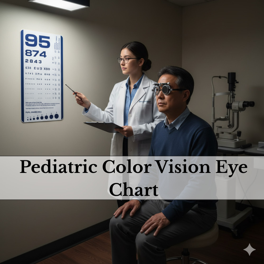 Pediatric Color Vision Eye Chart