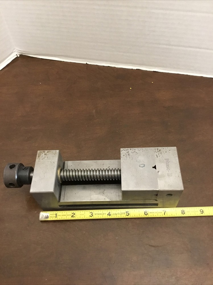 Phase II Manual High Precision Vise Flat Vice Grinding Milling Machining