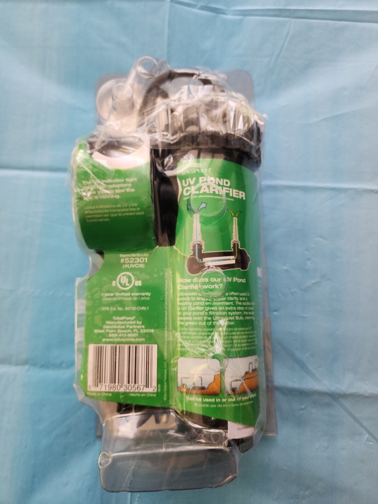 High-Performance UV Pond Clarifier - Improves Water Quality & Eliminates Odors