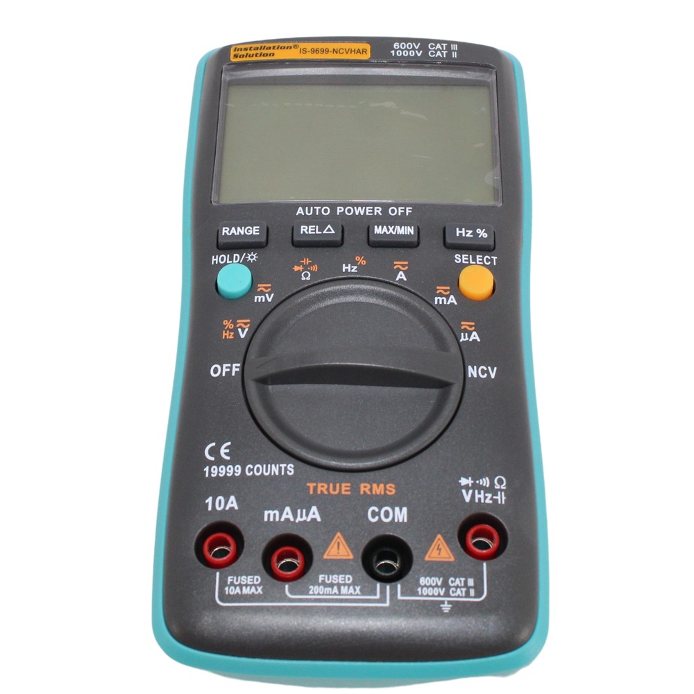 Audiopipe Installation Solution Non-Contact Voltage Digital MultiMeter