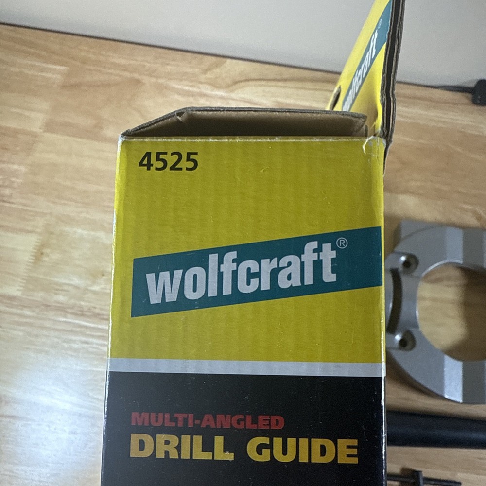 Wolfcraft 4525 Multi-Angled Drill Guide Up To 45 Degrees