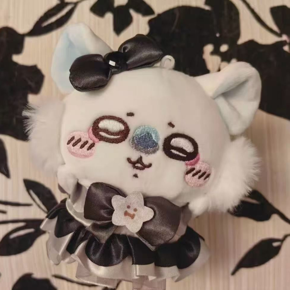 Chiikawa Super Magical Bad Version Plush Momonga Mascot Keychains