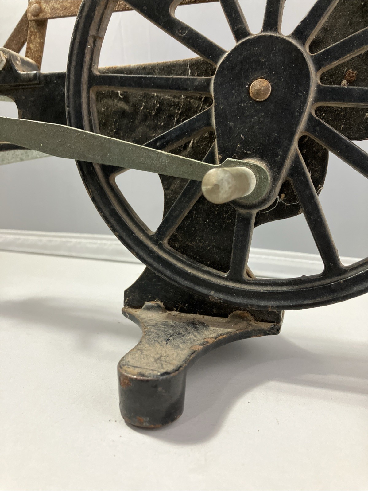 Antique Cast Iron Cutaway Steam Engine Classroom Demonstrator