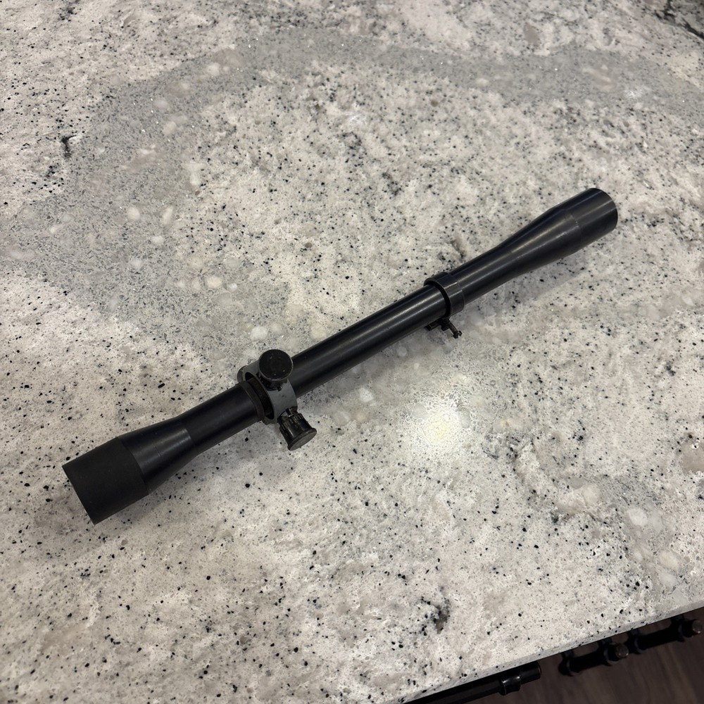 Vintage .22 Rifle Scope external adjustment