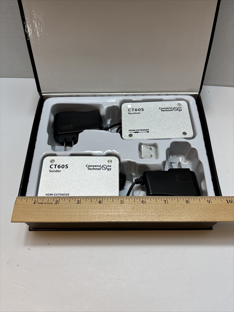 Conversions Technology CT60S HDMI Extender ( Sender & Receiver) +2 Power Supply
