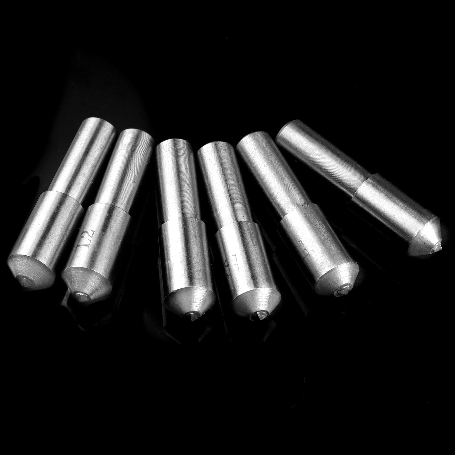 6pcs Natural Single Point Diamond Dresser Grinding Wheel Disc Dressing Pen Tool