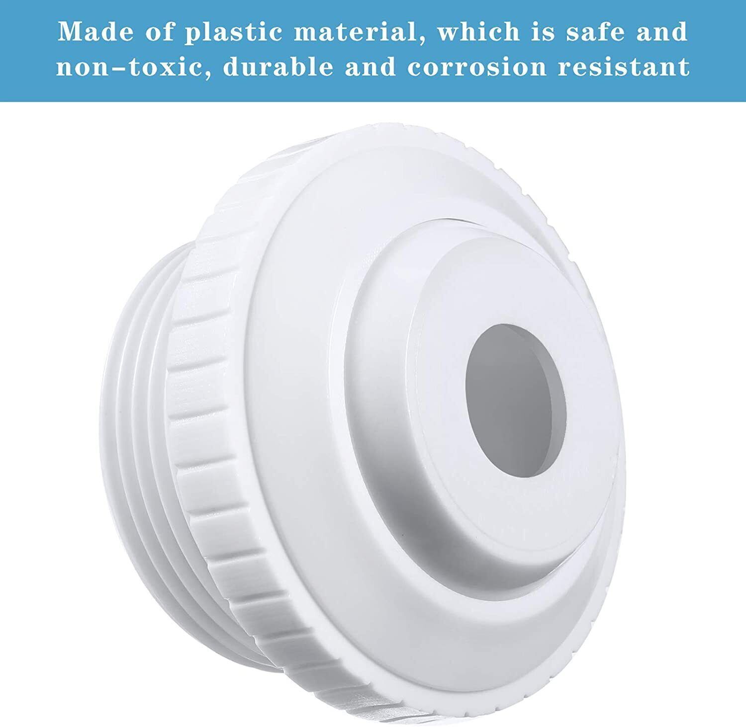 Universal Swimming Pool Nozzle Pool Spout Fitting Spa 180° Return Jet Nozzle