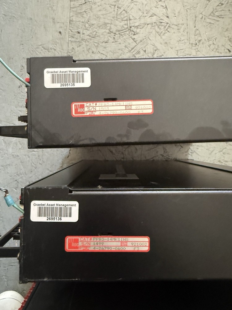 1 - ADC ProPatch PPB3-14MKII-NS 2RU 96-Point Bantam TT Patchbay