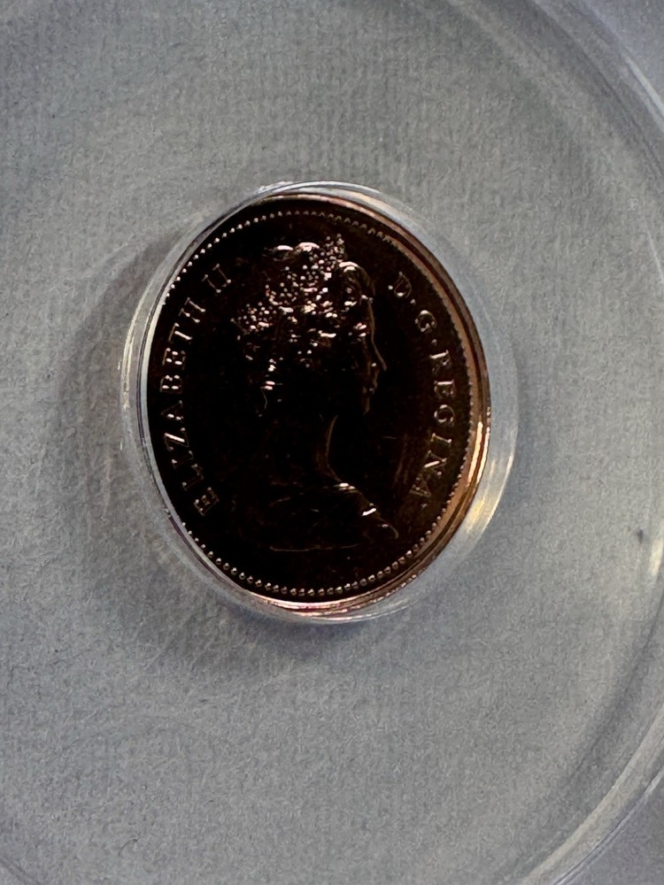 1981 Canada 1 Cent Proof Like Graded MS 66 RD by ANACS