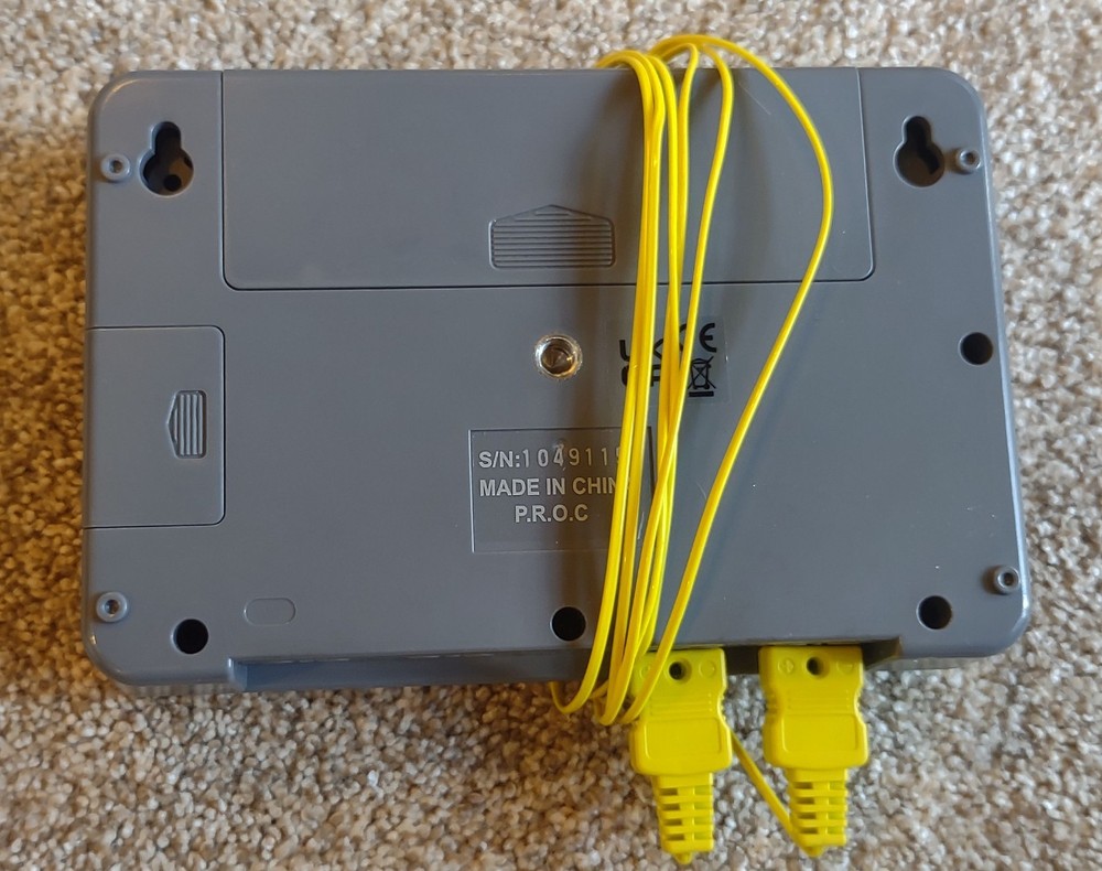Digital 4 Channel Temperature Recorder SD Card Data Logger + 2 thermocouples